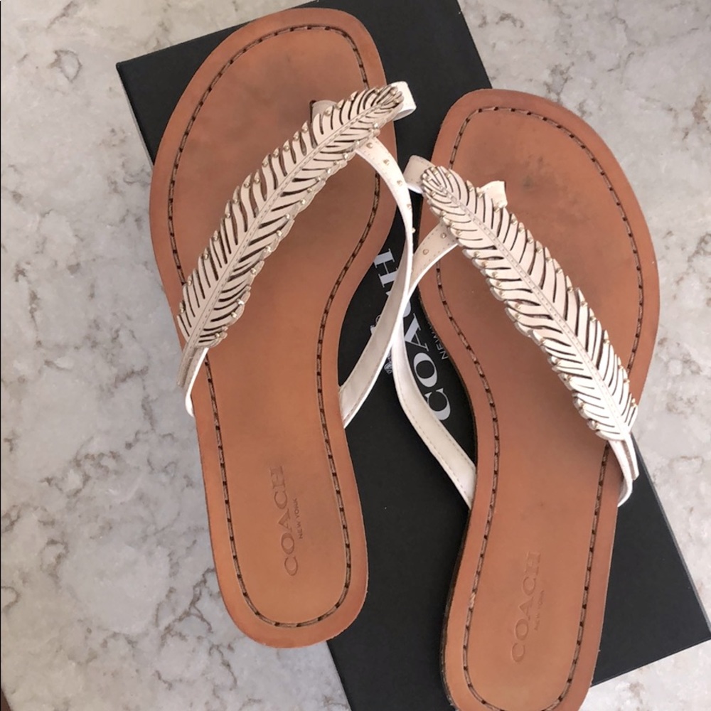 Coach Flip Flops/Sandals